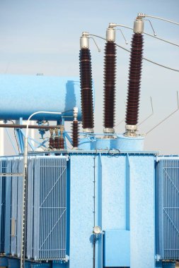 Elektrik Trafo Merkezi Görünümü