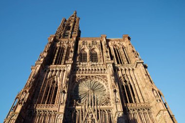 Strazburg katedral görünümü