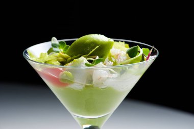 salata yakın çekim