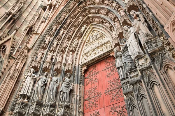Strasbourg cathedral view — Stock Photo, Image