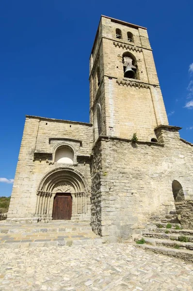 Romanische Kirche in Spanien — Stockfoto