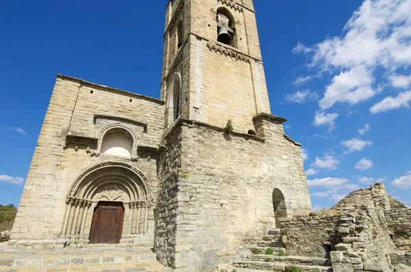 Igreja românica na Espanha — Fotografia de Stock