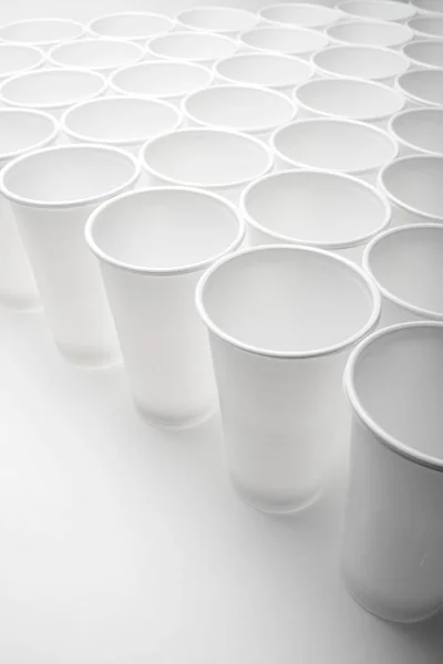 Disposable cups view — Stock Photo, Image