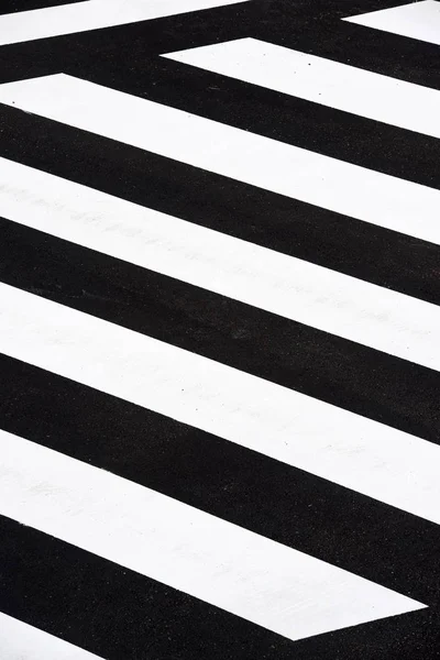 Zebra crossing view — Stock Photo, Image
