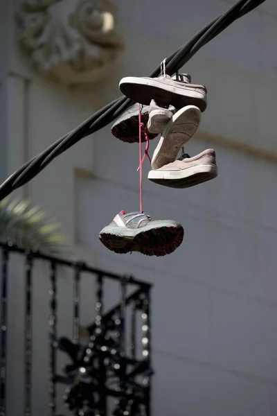 Zapatillas de deporte de cerca — Foto de Stock