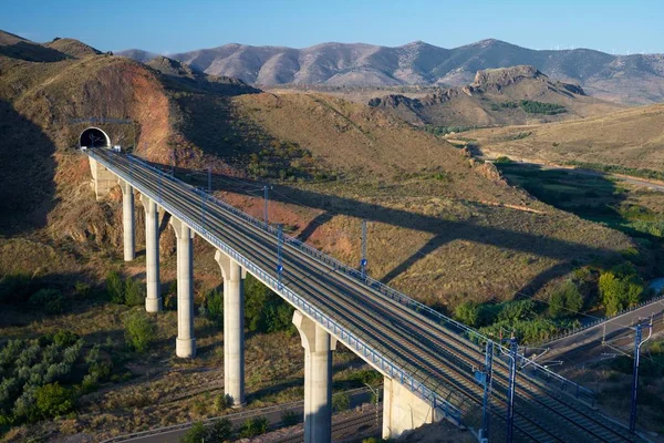 Viaduct in Spanje — Stockfoto