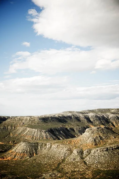 Trockene Landschaft in Spanien — Stockfoto