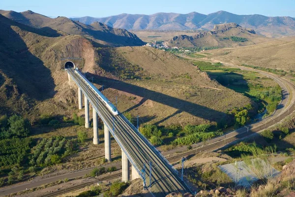 Vista treno velocità — Foto Stock