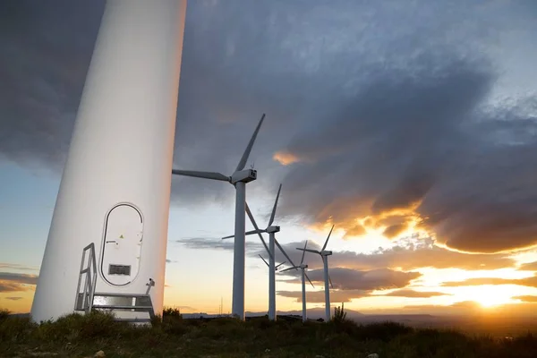 Wind energy view — Stock Photo, Image