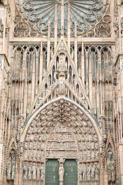 Strasbourg Katedralutsikt — Stockfoto