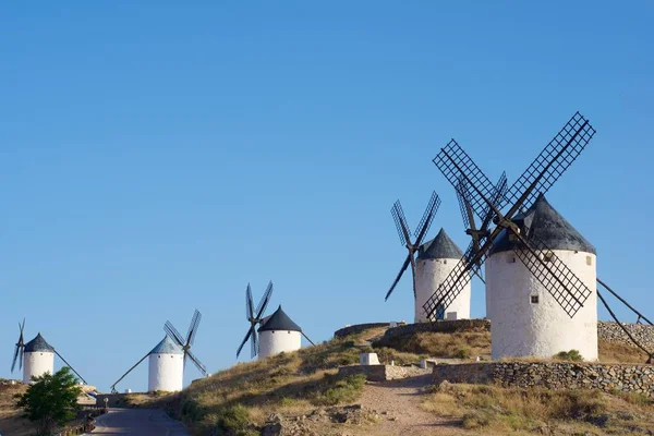 Los molinos de Don Quijote . — Foto de Stock