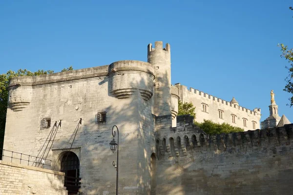 Popes palace i avignon — Stockfoto