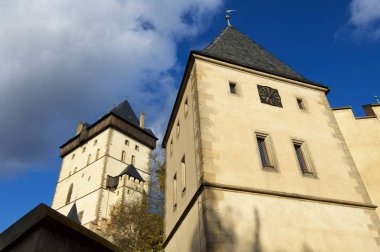 Karlstejn kale Manzaralı