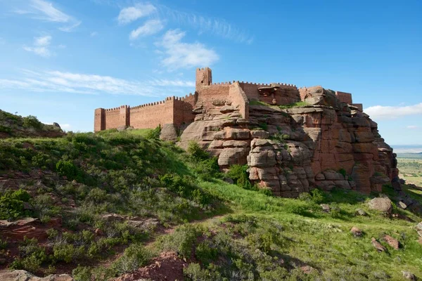 Peracense Burgblick in Spanien — Stockfoto