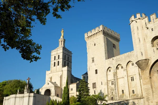 Palác papežů v Avignonu — Stock fotografie