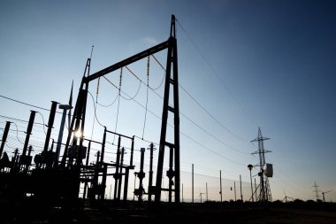 Elektrik Trafo Merkezi Görünümü