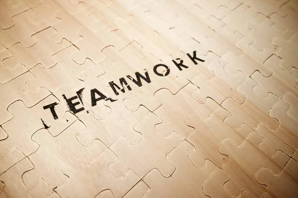 Teamwork concept view — Stock Photo, Image