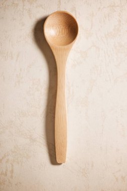 Tahta kaşık görünümü