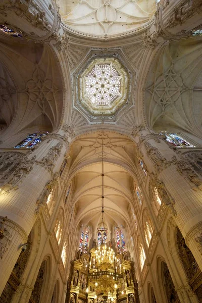 Weergave van de kathedraal van Burgos — Stockfoto