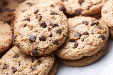 Grup çikolata kurabiye.