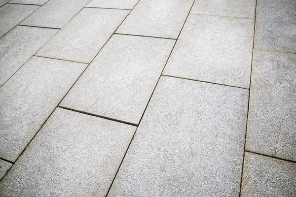 Piso Una Calle Con Baldosas Piedra — Foto de Stock