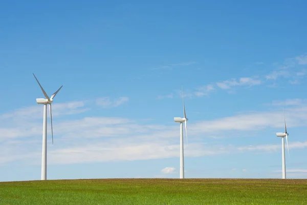 Rüzgar enerjisi kavramı — Stok fotoğraf