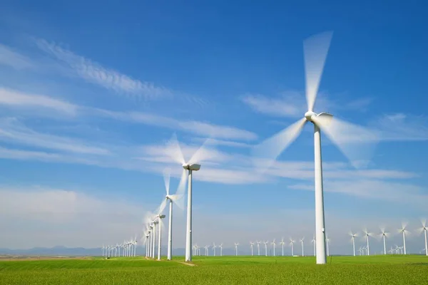 Begrip windenergie — Stockfoto