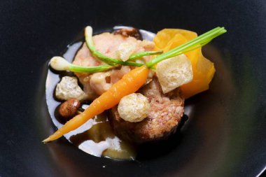 Dana etli kuzu yakın çekim