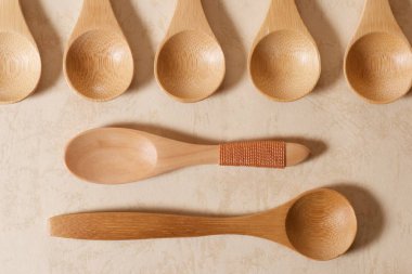 Tahta kaşıklar görüntülemek