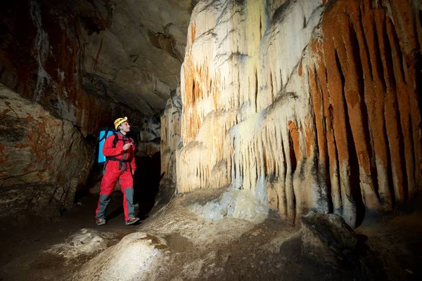 Caving in Spain — Stock Photo, Image