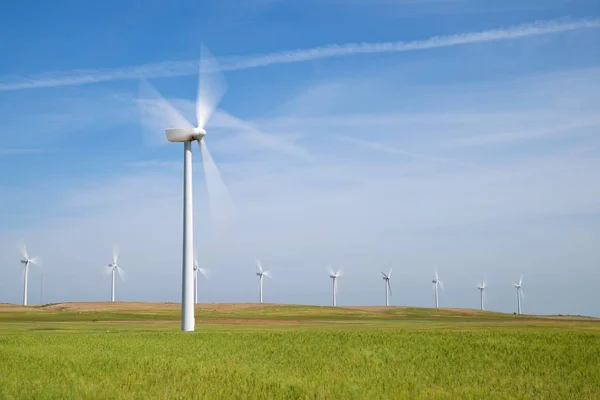 Conceito de energia eólica — Fotografia de Stock