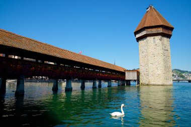 Lucerne 'deki Chapel Köprüsü
