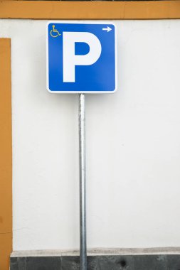 Park sinyali görünümü