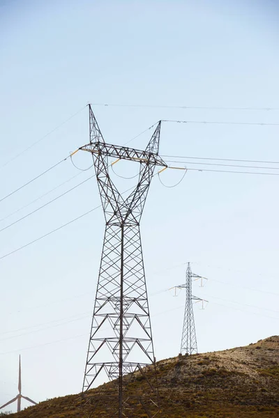 Vista de línea eléctrica —  Fotos de Stock