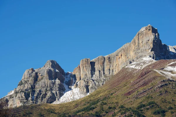 Winter in de Pyreneeën — Stockfoto