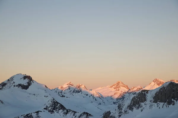 Pyrenees kışın — Stok fotoğraf