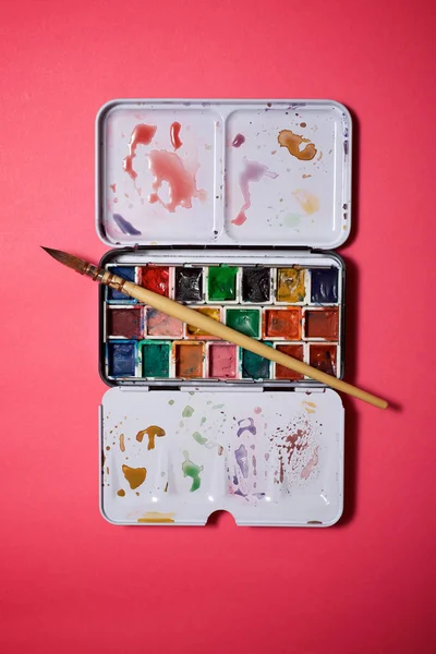 Weergave tools voor watercolorist — Stockfoto