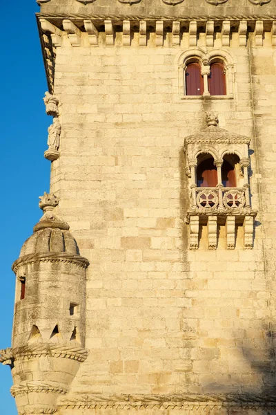 Belem Kulesi görünümü — Stok fotoğraf