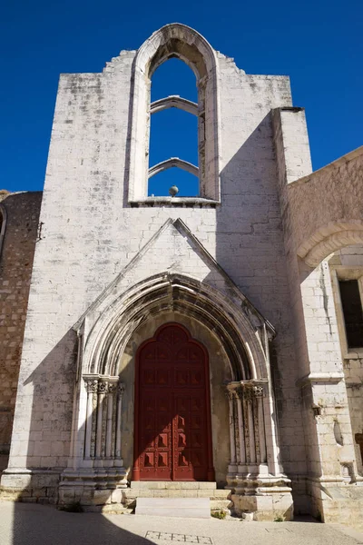 Carmo церква в Лісабоні — стокове фото
