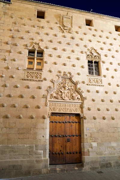 Casa das Conchas em Salamanca — Fotografia de Stock