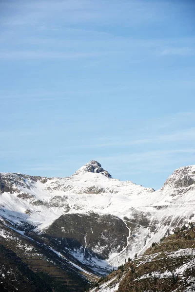 Zima w Pirenejach — Zdjęcie stockowe