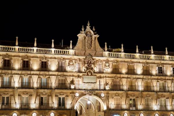 Praça principal em Salamanca — Fotografia de Stock