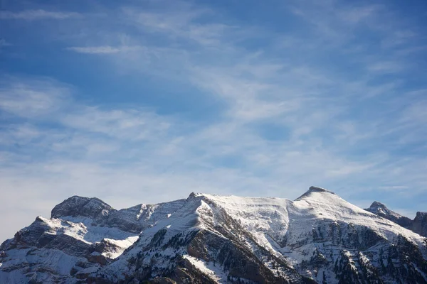 Vinter i Pyrenéerna — Stockfoto