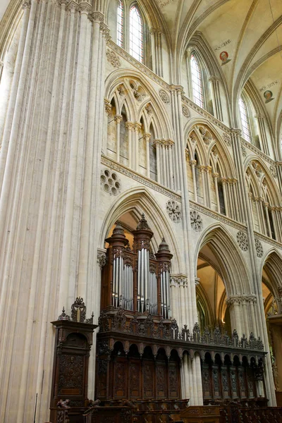 Vista da Catedral de Bayeux — Fotografia de Stock