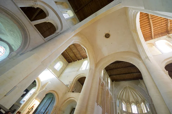 Cerisy-la-Foret church view — Stock Photo, Image