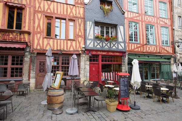 Restaurants in Rouen — Stockfoto