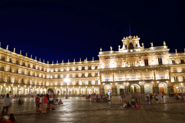 Stora torget i Salamanca — Stockfoto