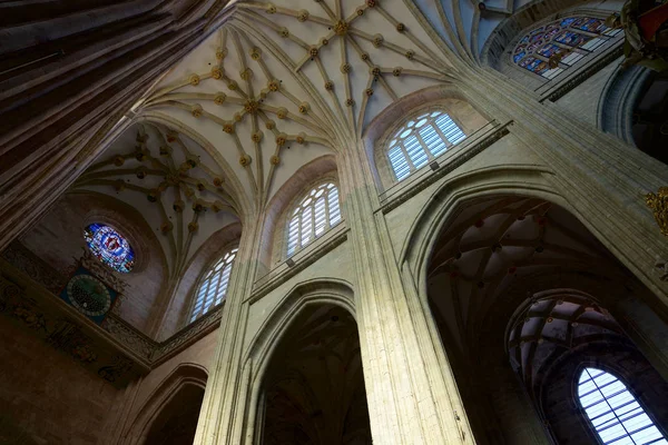 Uitzicht op de kathedraal van Astorga — Stockfoto