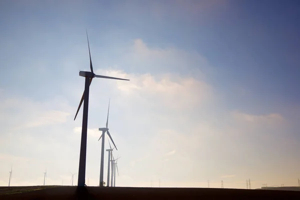 Conceito de energia eólica — Fotografia de Stock