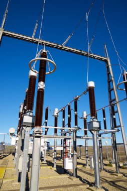 Elektrik Trafo Merkezi Görünümü